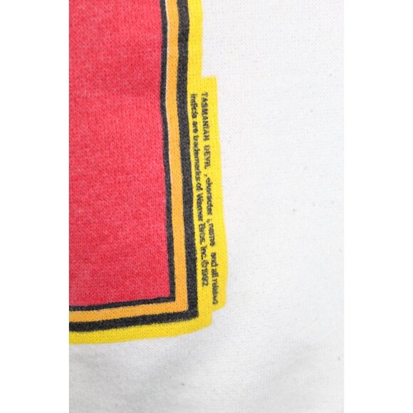 Vintage 90s TFL Mens TAMPA FOOTBALL Taz Tasmanian Devil 1993 Sweatshirt L - Picture 3 of 7